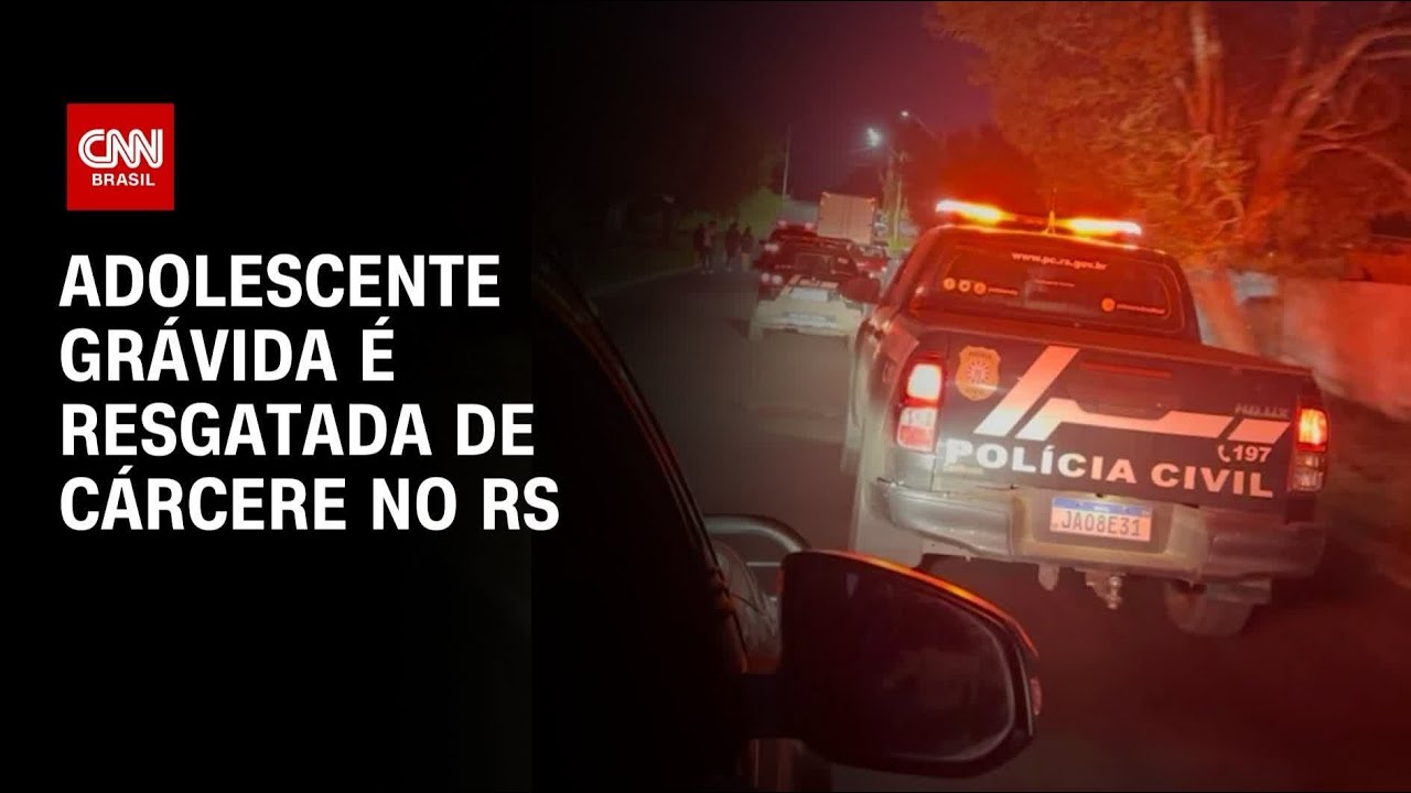 Grávida, menina de 13 anos é resgatada de cárcere privado no RS | CNN 360°