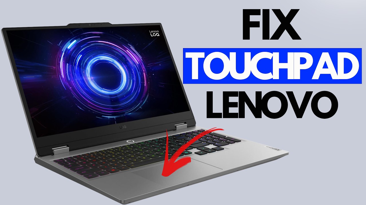 Lenovo Laptop Touchpad Not Working FIX (Windows 10 and 11) 🖱️💻