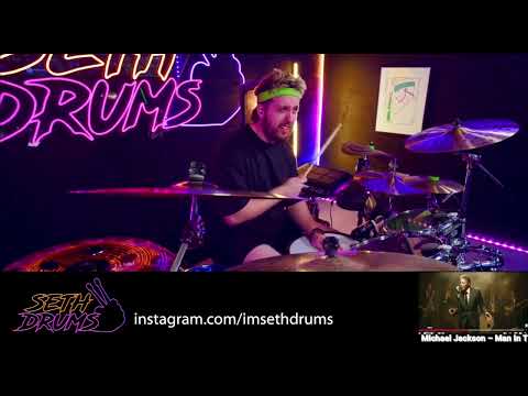 "Man In The Mirror" (Michael Jackson) reinterpreted as Blues/Soul – Seth Davis – @imsethdrums