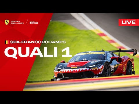 LIVE Ferrari Challenge Europe - Spa-Francorchamps, Qualifying 1