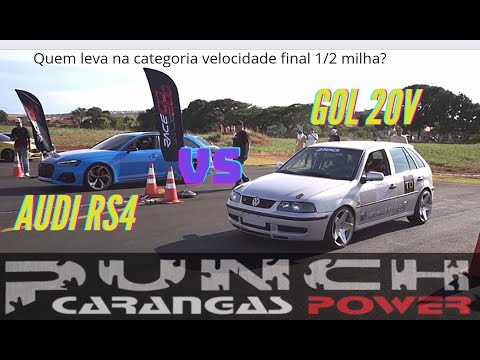 GOL 1.9 20V TURBO - PUNCH - NO 1/2 MILHA RACE 100-200 (Mais rápido que a RS4)