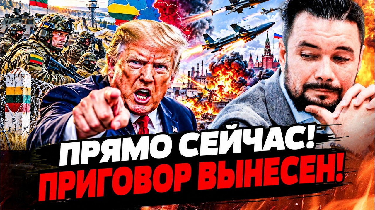 💥МУРЗАГУЛОВ: ЛИТВА СЕГОДНЯ ШОКИРОВАЛА! ГРАНИЦУ С РФ ПРОРВАЛИ! ТРАМП УДИВИЛ: 