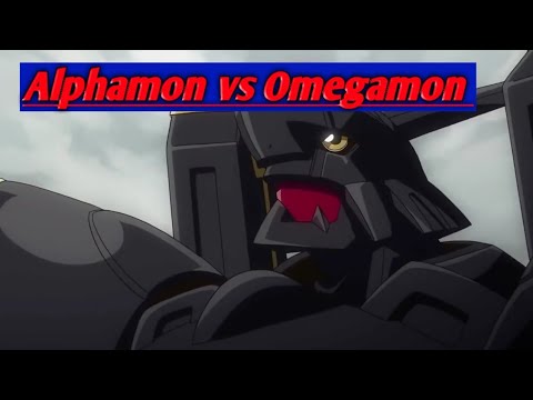 Digimon Alphamon vs Omegamon(Omnimon