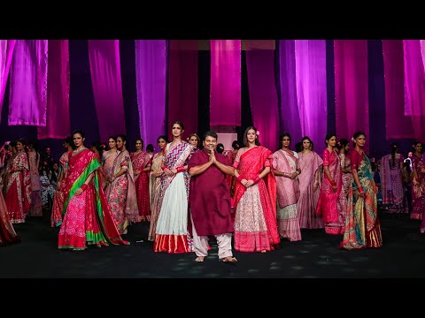 Gaurang Unveils 'गुलाल': A Collection of Handcrafted Textiles from all over India | LFW 2024"