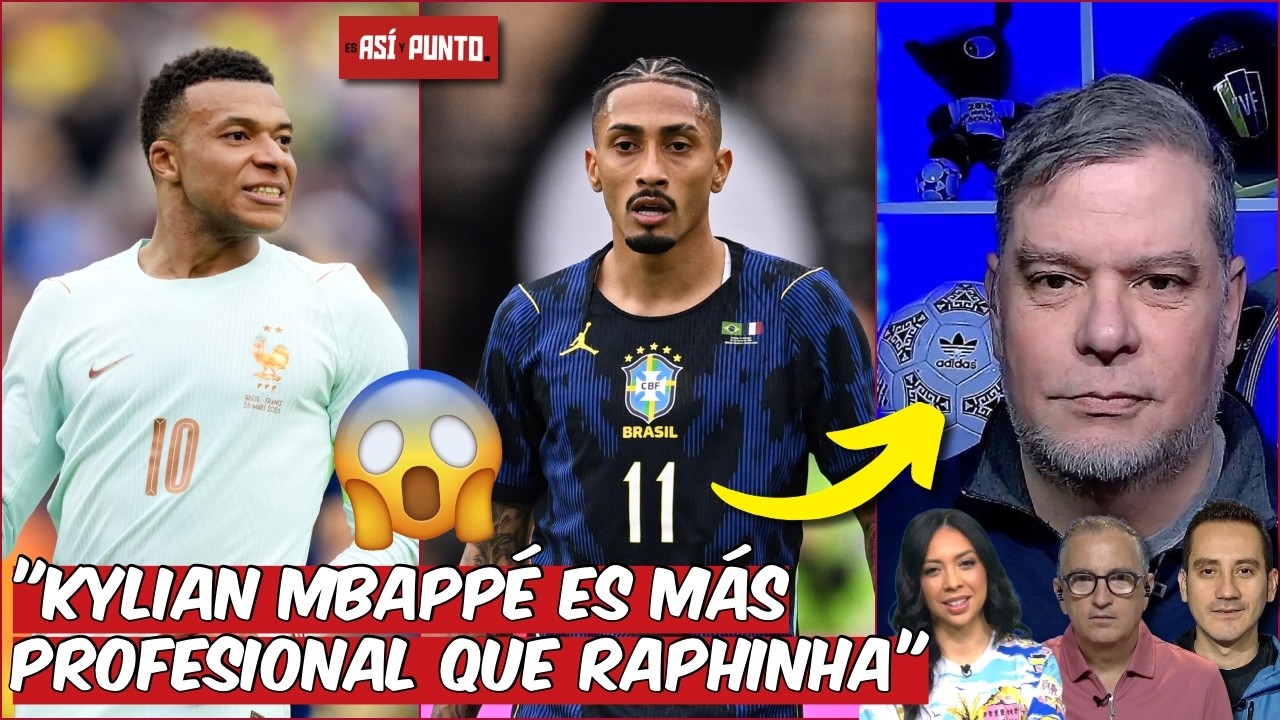 Raphinha DEBE APRENDER de Mbappé. TIENE que ser MÁS EGOISTA a MESES del Mundial | Es Así y Punto