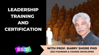Leadership Training and Certification Program [For Aspiring Leaders and Managers]