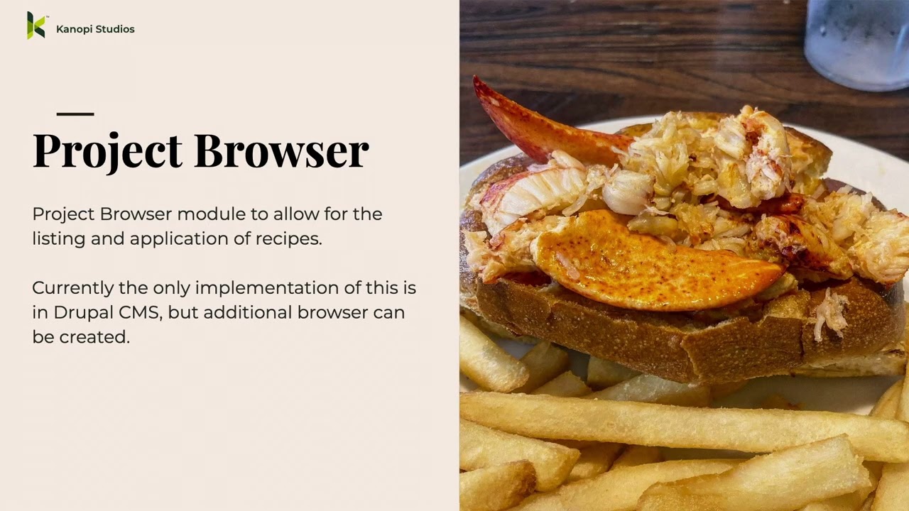 A Taste of the Future: Site Templates and Recipes in Drupal