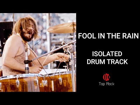 FOOL IN THE RAIN 🥁​ Isolated drum track (John Bonham - Led Zeppelin)