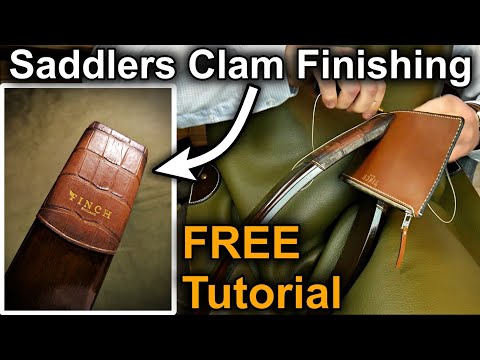 Boring Saddlers Clams? Try This Tip! Leathercraft Tutorial