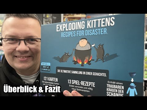 Exploding Kittens: Recipes for Disaster (asmodee) - Die ultimative Sammlung zu Exploding Kittens