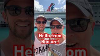 Checking in from Bonaire; heading off to an amazing excursion we’ll tell ya about! #carnivalvista