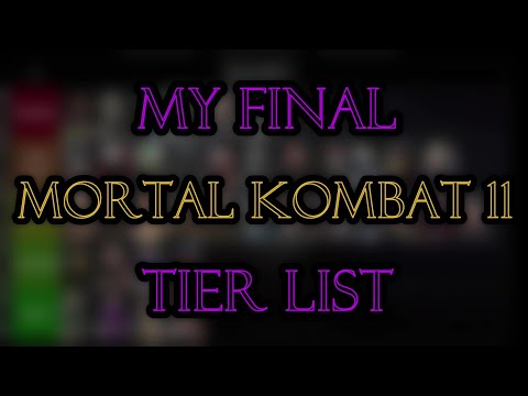 FINAL Mortal Kombat 11 Tier List