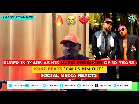 Ruger in t£ars as his producer Kukbeatz of over 10 years ‘calls him out’publicly social media reacts