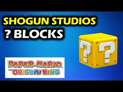 Shogun Studios: All ?-Block Locations | Paper Mario The Origami King