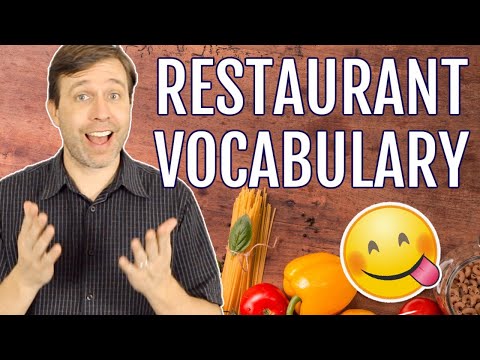 VOCABULÁRIO ÚTIL DE RESTAURANTE QUE VOCÊ PRECISA SABER 🍽️