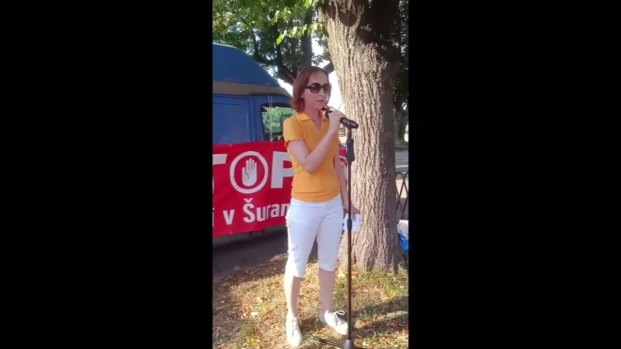 Verejné stretnutie k Šurany Industrial Park - Baterkáreň 4.9.24 mesto Šurany celý záznam