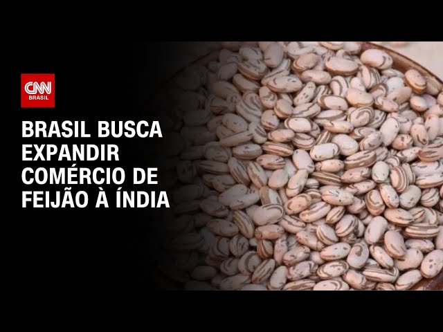 Conexão Agro: Brasil busca expandir comércio de feijão à Índia | CNN PRIME TIME