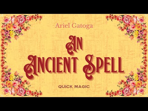 Cast This Ancient Spell For Any Purpose -  Quick Magic with Ariel