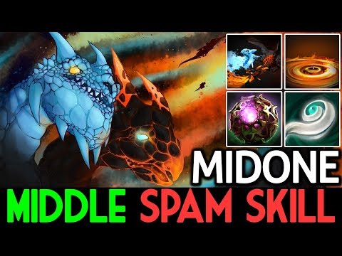 MidOne [Jakiro] Middle Spam Skill Style 7.15 Dota 2