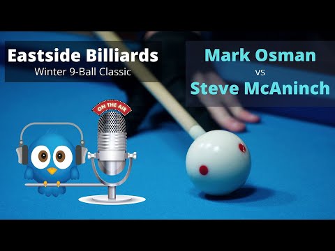Mark Osman vs Steve McAninch - Eastside Billiards Winter 9-Ball Classic