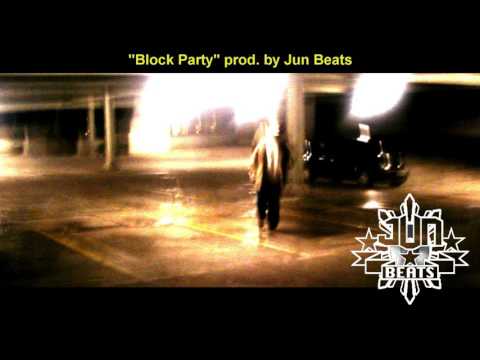 Bounce type of Hip Hop Rap Beat Instrumental "Block party" by Jun Beats 2016