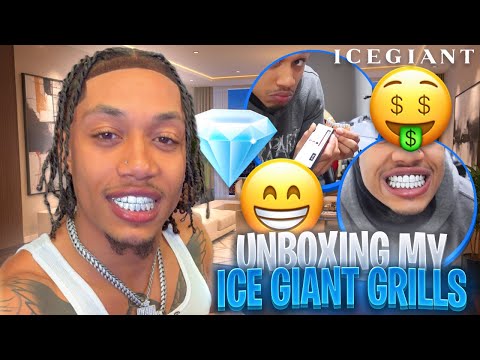 UNBOXING MY NEW ICE GIANT GRILLS💎