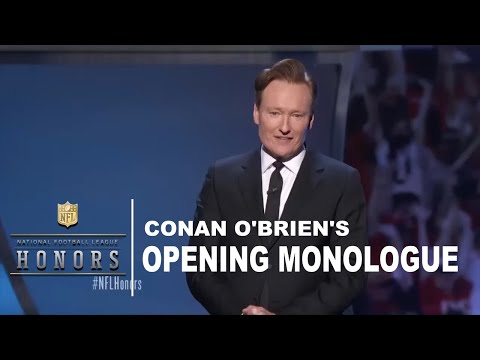 Conan O'Brien's Opening Monologue from the 2016 NFL Honors