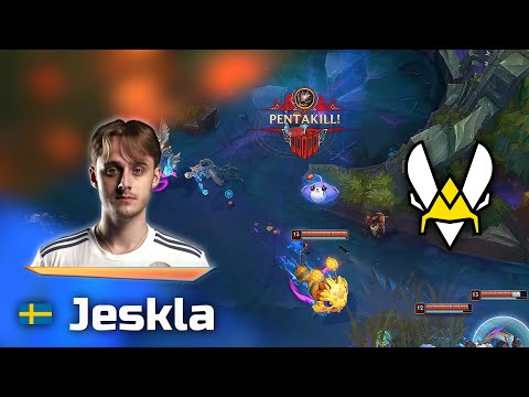 Jeskla destroyed entire enemy team playing KogMaw