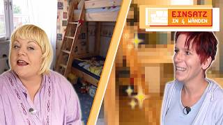 Aus 14 m² wird ein Kindertraum! 🥹 Tine hat eine geniale Idee 💡 | Einsatz in 4 Wä