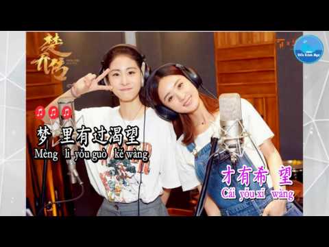 Vọng - Trương Bích Thần &amp; Triệu Lệ Dĩnh (karaoke) (bản tách beat)