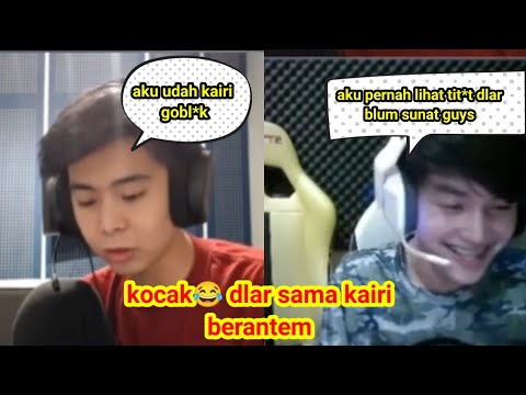 kocak.dlar sama kairi berantem gara" masalah sunat😂