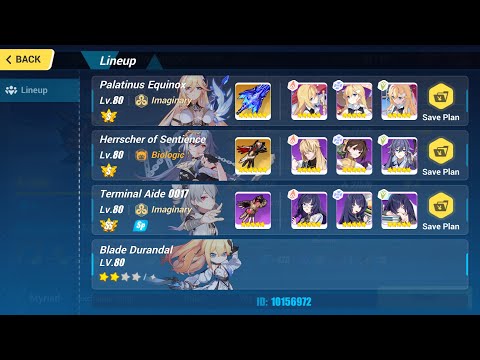 Honkai Impact 3 Ex Abyss Otto Apocalypse Physical RL 440D 816 pts (S1) PE, (S2) HoS, (SS3) TA