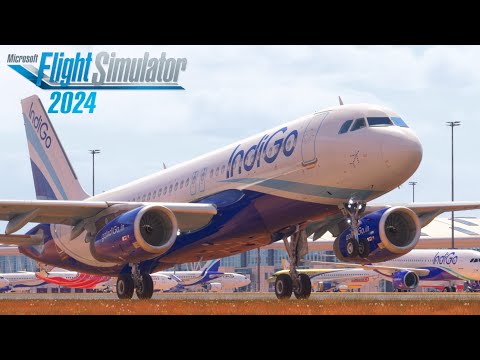 Flight Simulator 2024: Fenix A320 | Bengaluru ✈ Abu Dhabi | RTX 4090 | IndiGo Full Flight