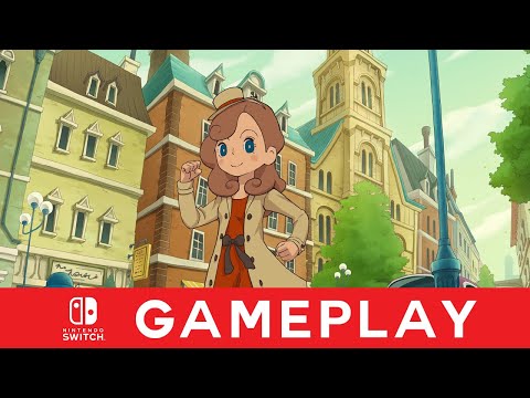 Layton's Mystery Journey - First Hour of Nintendo Switch Gameplay