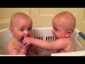 Twin Babies Share A Pacifier KYOOT