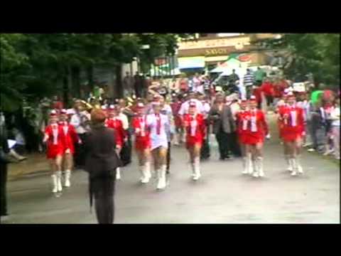 Mažoretky PRINCESS HRANICE - Mistr České republiky - Poděbrady 2011, defilé