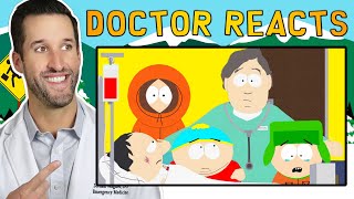 ER Doctor REACTS to Funniest South Park Medical Scenes