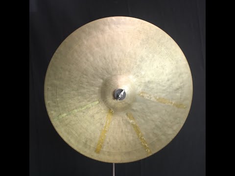 Vintage Zildjian 20" 1960's New Stamp Istanbul K Medium Heavy Ride - 2142g (video demo) image 6