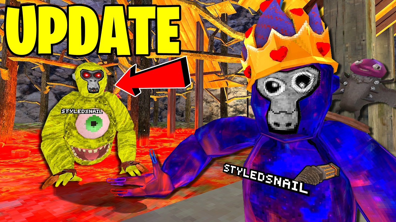 Gorilla Tag's New ODDITIES Update is INSANE! (Galaxy?)