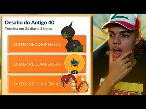 DEINO SHINY? COMO CONSEGUIR O GORRO DO GYARADOS - POKÉMON GO!