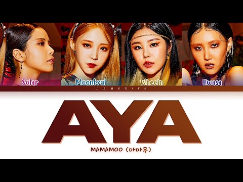 MAMAMOO AYA Lyrics (마마무 아야 가사) [Color Coded Lyrics/Han/Rom/Eng]