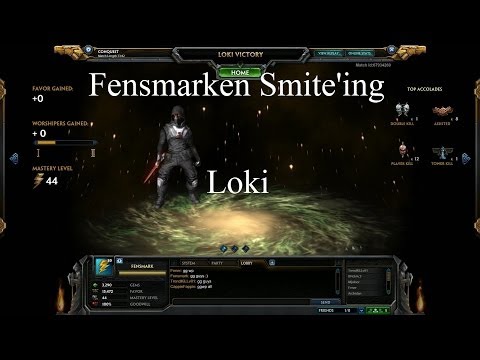 Smite: Loki jungle - Who's the lion?