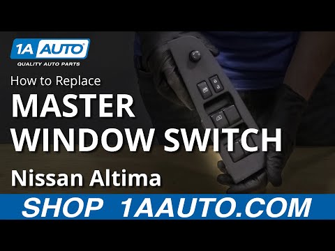 How to Replace Master Switches 07-10 Nissan Altima
