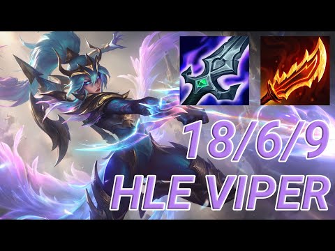 HLE Viper Vayne ADC VS Kai'Sa | KR Challenger Patch 13.13