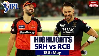 SRH vs RCB IPL 2023 Highlights: hyderabad vs bangalore Highlights | Today Match Highlights