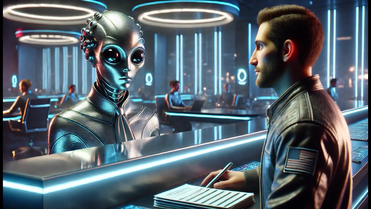 When an Alien Receptionist Messes with the Wrong Human | HFY | Sci Fi Stories