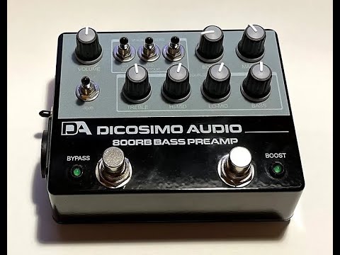 DiCosimo Audio - 800RB Bass Preamp Pedal