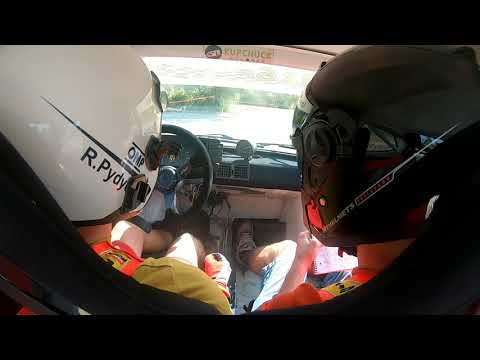 4 Runda Rally Park Kaczyce 2021 Os 3 Robert Pydych/Michał Pydych Fiat 126p