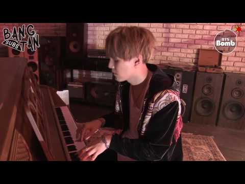 [ENG] 161118 [BANGTAN BOMB] 'WINGS' Short Film Special - First Love (SUGA's Playing the piano)
