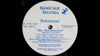 Subliminal - My Satisfaction (7AM Deep Mix)